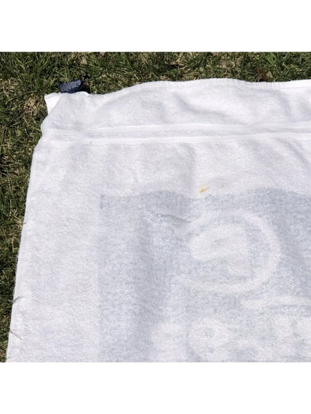 Vintage Polo Ralph Lauren RL-92 AMERICA'S CUP 1992 Sailing White Beach Towel